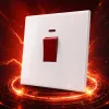 T6 white 20A wall socket, suitable for home, hotel and office use Specification image